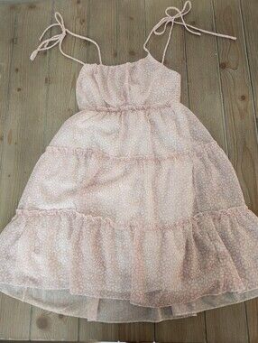 Womans Pink Summer Dress